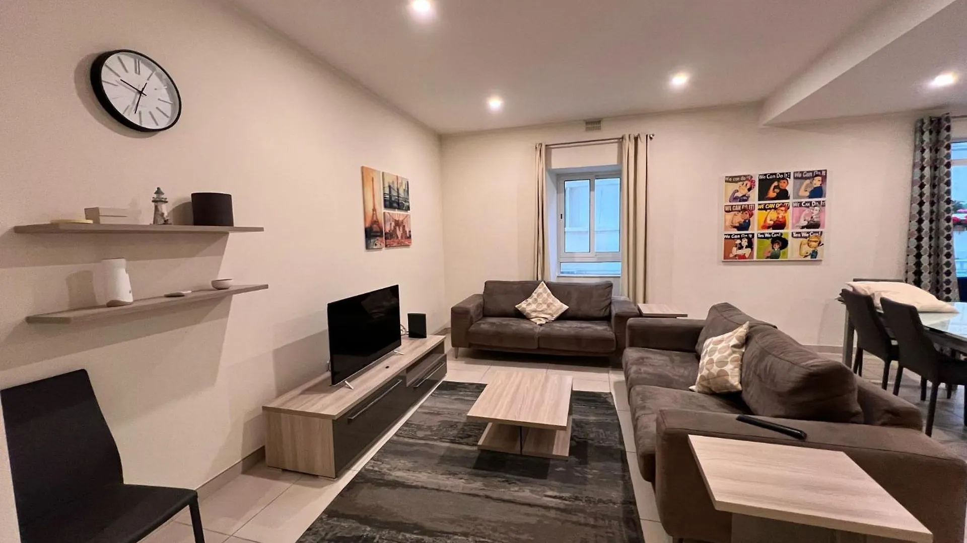 Private Room Shared Bathroom - 2 Beds Balluta - Shared Flat Saint Julian's 马耳他